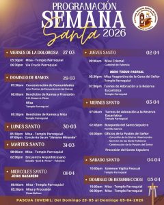 Semana Santa 2026 en el occidente de Carabobo